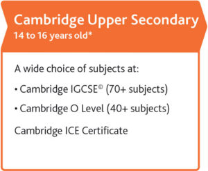 Cambridge Upper Secondary