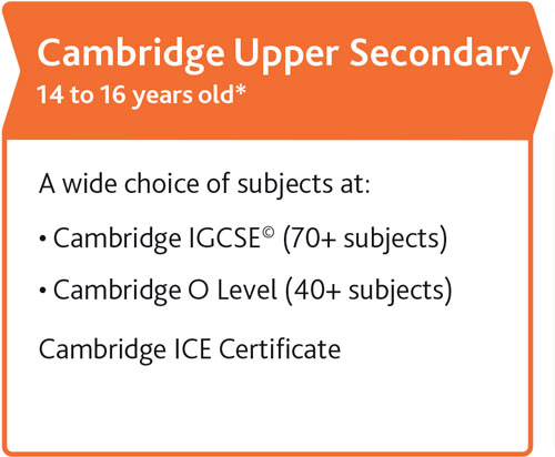 Cambridge Upper Secondary